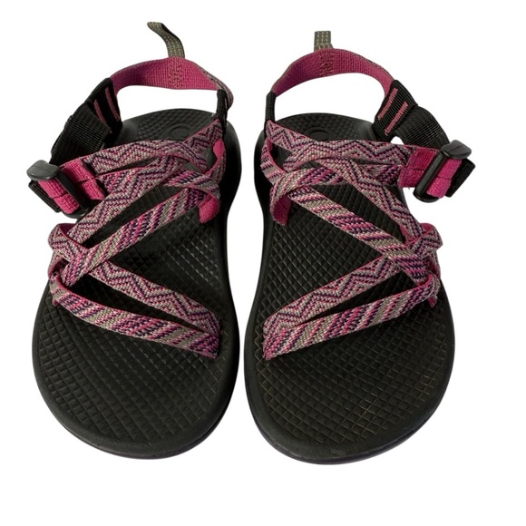 Chaco Kids Pink Sandals - Picture 1 of 7